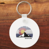 Keystone, Colorado X Co Flag Mtn Top キーホルダー (正面)