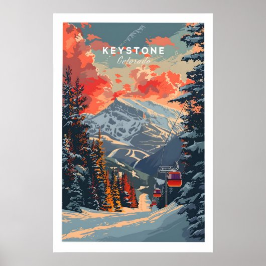 Keystone Print Colorado 1 ポスター (正面)