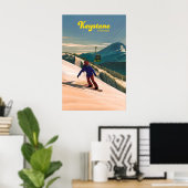 Keystone Snowboarding Travel Poster ポスター (ホームオフィス)