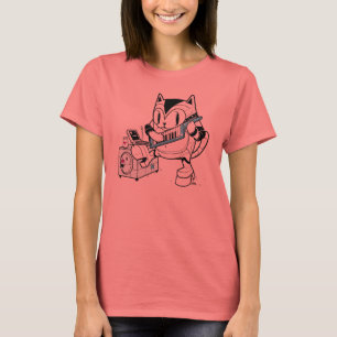 Keytar猫 Tシャツ