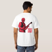 KFC and the Sunshine Band - Guitar Han Front Tシャツ (裏面フル)