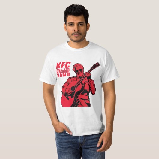KFC and the Sunshine Band - Guitar Han Front Tシャツ (正面フル)