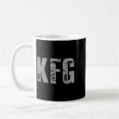 Kfg 頑張れ ミリタリースタイル コーヒーマグカップ (左)