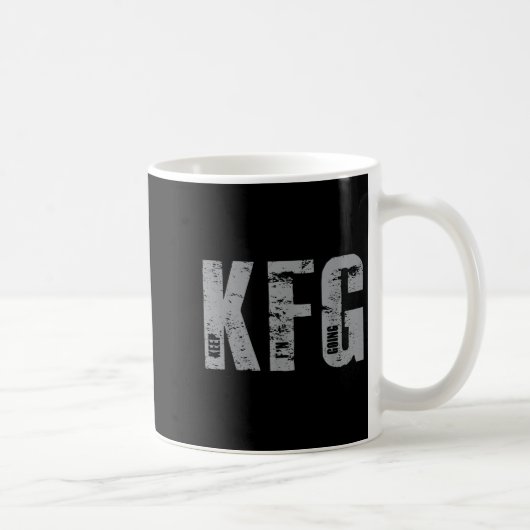 Kfg 頑張れ ミリタリースタイル コーヒーマグカップ (右)