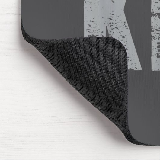 Kfg Keep F'n Going Military Style  マウスパッド (コーナー)