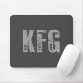 Kfg Keep F'n Going Military Style マウスパッド (マウス)