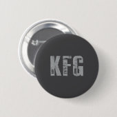 Kfg Keep F'n Going Military Style  缶バッジ (正面&裏面)