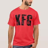 KFG Keep F'N Going Military Style Tシャツ (正面)