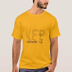 KFPのキャラクターTDのTシャツ(薄い色) Tシャツ