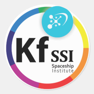 KFSSIのステッカー ラウンドシール