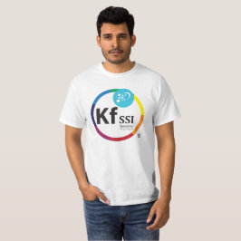 KFSSIのロゴのメンズ基本的なTシャツ Tシャツ