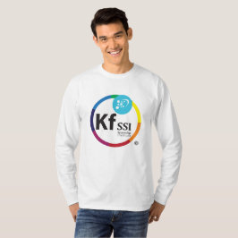 KFSSIのロゴのメンズ長袖の綿のTシャツ Tシャツ