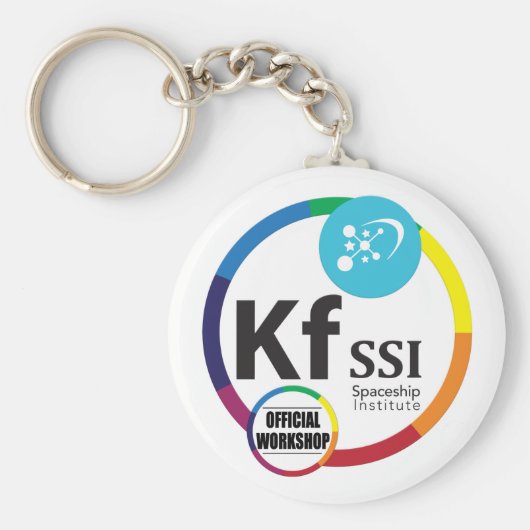 KFSSI公式ワークショップロゴキーチェーン キーホルダー (正面)