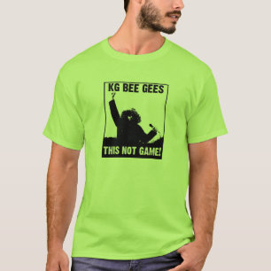 KGビージーズは、大陸を揺すります! Tシャツ