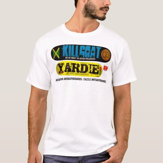 KG YARDIE SKATEBOARD T-Shirt Tシャツ (正面)