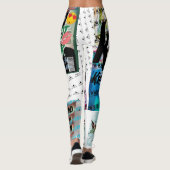 KGBここで私たちのまわりには彼女はレギンスを飛ぶ レギンス (裏面)