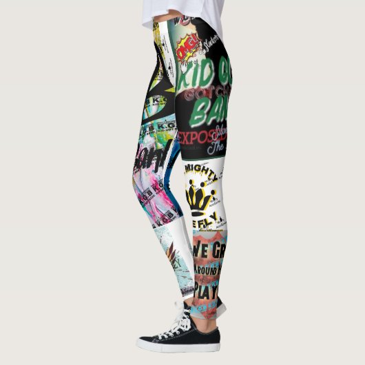 KGBここで私たちのまわりには彼女はレギンスを飛ぶ レギンス (左)