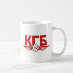 KGBのロシア語 コーヒーマグカップ