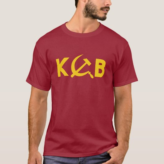 KGBのTシャツ Tシャツ (正面)
