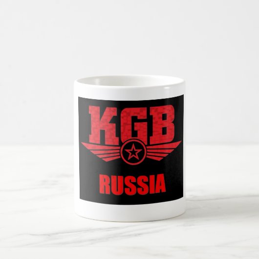 KGBロシアのマグ コーヒーマグカップ (中央)