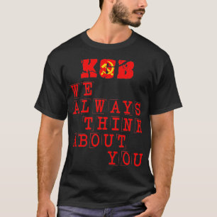 KGB我々は常に考えよよ共産主義ソ連の国 Tシャツ