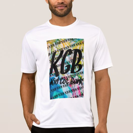 KGB色数々ののTシャツ Tシャツ (正面)