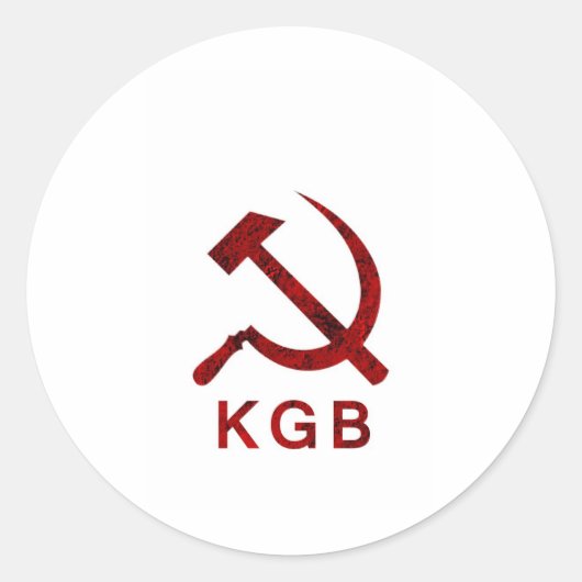 KGB ラウンドシール (正面)