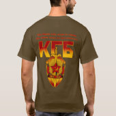 KGB Tシャツ (裏面)