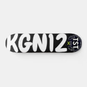 KGN 12 JMT 7 3/4" スケートボードデッキ (横)