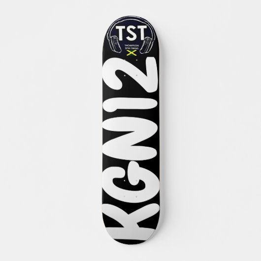 KGN 12 JMT 7 3/4" スケートボードデッキ (正面)