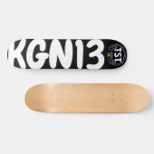 KGN 13 JMT 7 3/4" スケートボードデッキ (横)