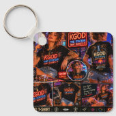 KGODラジオの深夜放送 キーホルダー (正面)