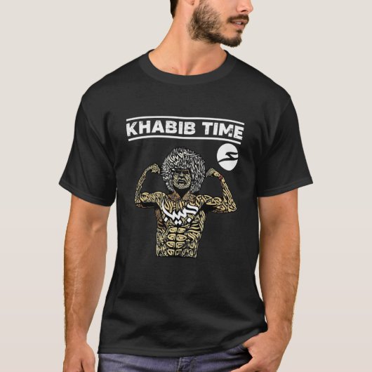 Khabib time tシャツ (正面)