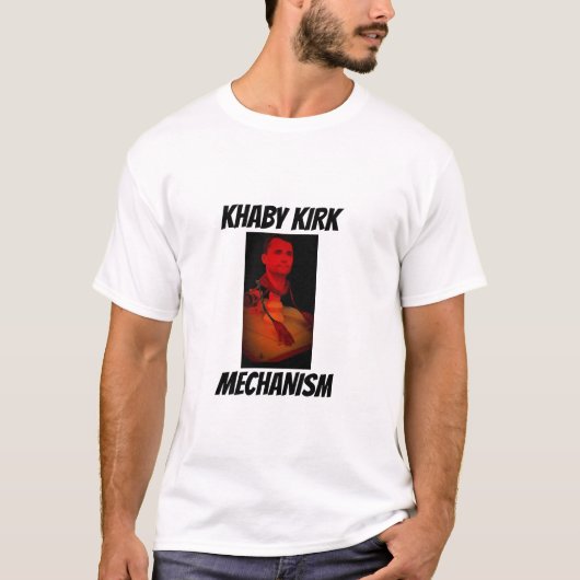 Khaby Kirk Mechanism Tシャツ (正面)