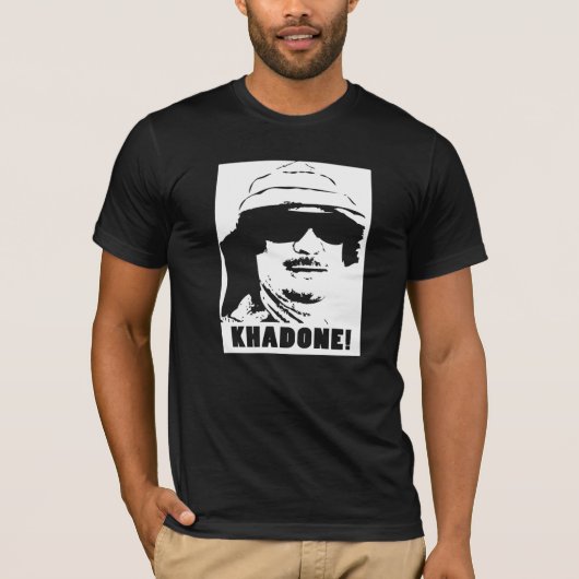 Khadone! (白) tシャツ (正面)