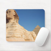 Khafre、ギーザのスフィンクスそしてピラミッド マウスパッド (マウス)