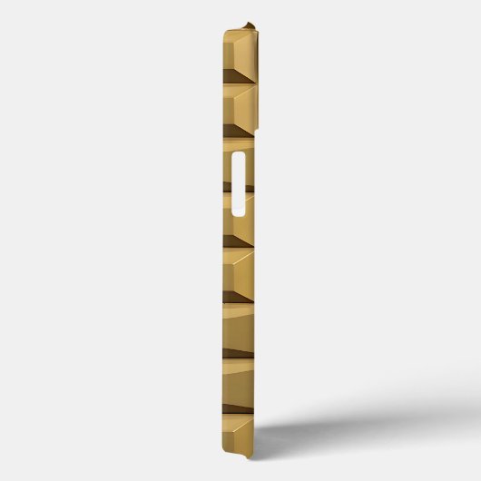 Khaki Brick Texture iPhone Case Stylish Look Case-Mate iPhoneケース (裏面 / 右)