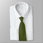 Khaki Green Hidden Initials Solid Color Neck Tie ネクタイ<br><div class="desc">Khaki Green Hidden Initials Solid Color. For weddings or everyday use, with initials hIdden on the back which you can easily personalise or delete if not required. Can be changed to any color of your choice via the Customize Further option, or please message me if you need help with this....</div>