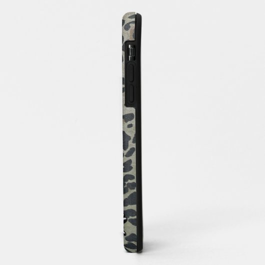 Khaki Leopard Dokuro-Chan Case-Mate iPhoneケース (裏面/左)