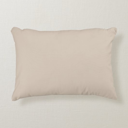Khaki Solid Color, Cushion, Modern, Simple, Elegan アクセントクッション (正面)