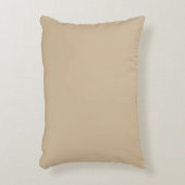Khaki Solid Color, Cushion, Simple, Modern, Netral アクセントクッション (正面(垂直))