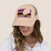 Khaki Spectrum Profile – Pop Art Trucker Cap キャップ (インサイチュ)