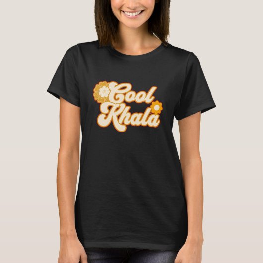 Khala -クールおもしろいおばさん版 tシャツ (正面)