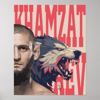 Khamzat Borz Chimaev Poster ポスター