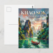 Khao Sok National Park Thailand ポストカード (正面/裏面)