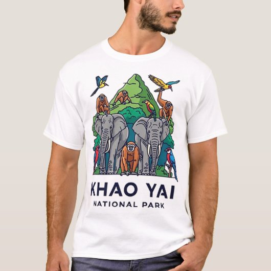 Khao Yai National Park Tシャツ (正面)