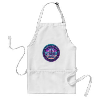 Kharg Island Homes Iran Vaporwave Apron スタンダードエプロン