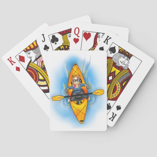 Khatのカヤックのトランプ トランプ (裏面)