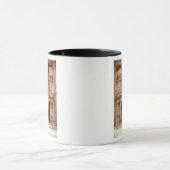 Khazneh Firaounの正面 マグカップ (中央)