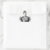 Khedive Tawfigのポートレート スクエアシール (バッグ)